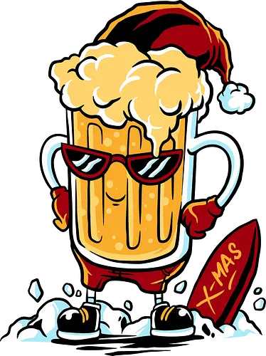 xmas fun - Santa, beer xmas fun - Santa, beer
