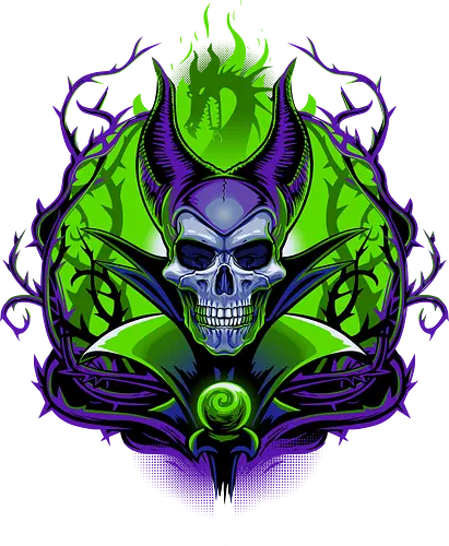 The Witch Skull - witch, hexe, princess, queen, fairy tale