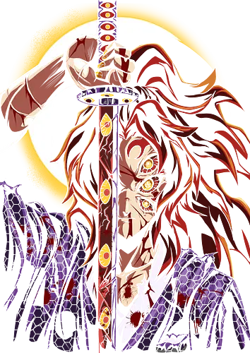 Kokushibo upper mooon - demon, slayer, upper moon Kokushibo upper mooon - demon, slayer, upper moon
