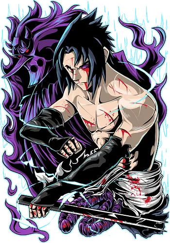 Uchiha Sasuke - shinobi, ninja, anime, manga