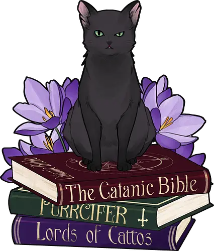 The Catanic Bible - Cats x Literature Series - katze, cat, satanic, books, bücher, buch