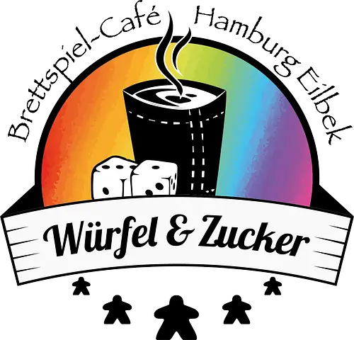 WuZ Regenbogen - Würfel und Zucker, brettspiel, Café