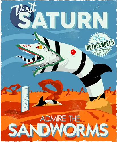 Visit Saturn - worms, betelgeuse