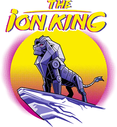 The Ion King - robot, lion, könig