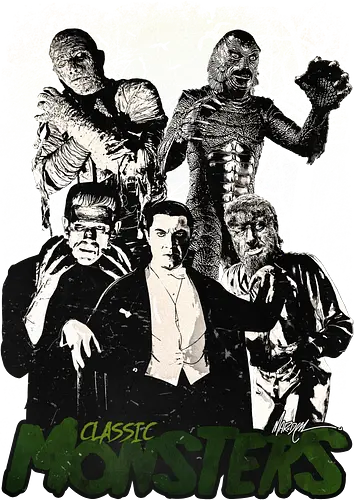 CLASSIC MONSTERS - monster, horror, movie, classic horror