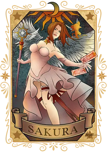 CC SAKURA - sakura, card, captor, Magical Girl, anime