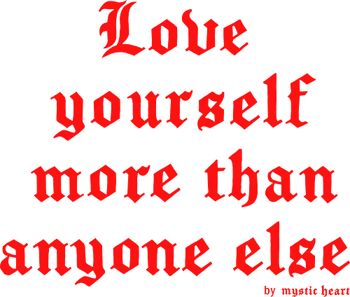 Goth motivational quote - quote, selflove, empowerment