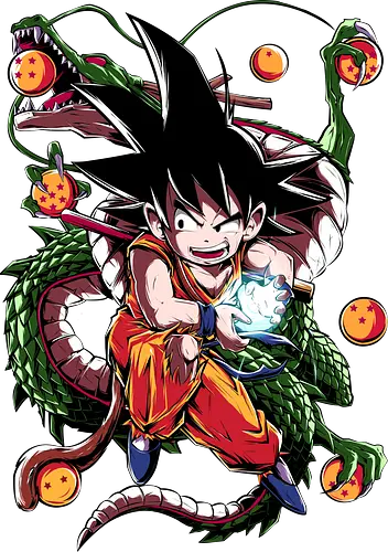 Monkey Boy - dragon, ball, goku, anime, manga