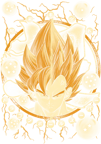 Fire Saiyan - dragon, ball, saiyan, saiyajin, anime, manga