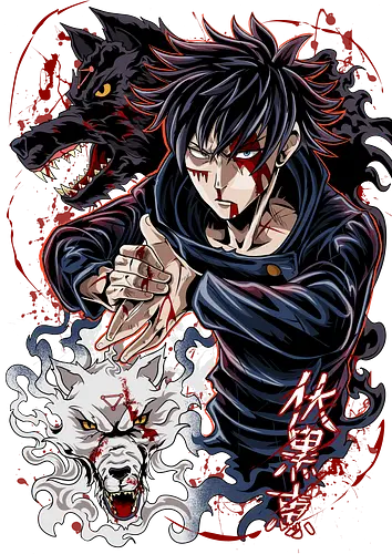 Demon Wolves - jjk, jujutsu, anime, manga