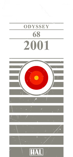 VHS-2001 - movie, film, scifi, VHS, Hal 9000, robot