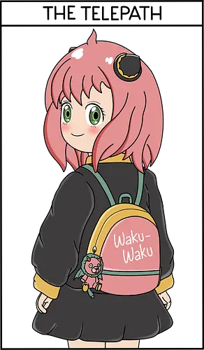 Telepath Girl - Spy, family, anya, waku waku, telepathy Telepath Girl - Spy, family, anya, waku waku, telepathy