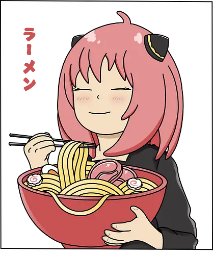 Waku - Waku Ramen - anya, Spy, family, ramen Waku - Waku Ramen - anya, Spy, family, ramen