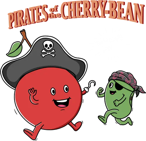 Cute Pirates - pirat, karibik, Cherry, bn