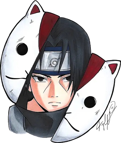 Anbu Itachi - shinobi, ninja, anime, manga