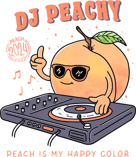 DJ Peachy - pfirsich, dj, music, peach