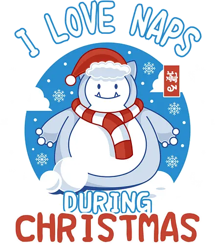 Christmas Naps - pocket, monster, christmas, weihnachten