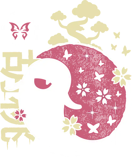 Japanese Kawaii Ghost - gaming, impact, ghost