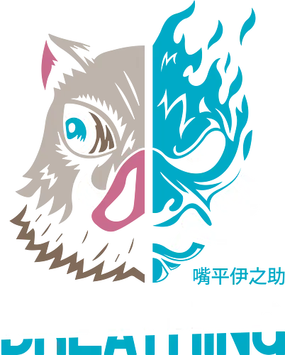 Cyber Breathing - demon, oni, cyberpunk, anime, manga