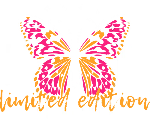 Limited Edition - Butterfly, barcode, Unique