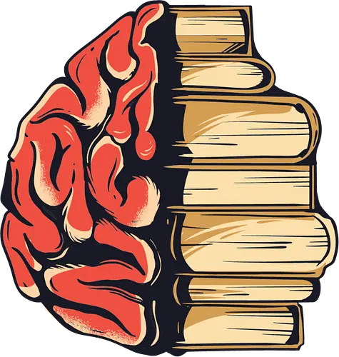 Book is Brain - book, rding