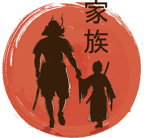 Samurai Father - samurai, father, son, japan