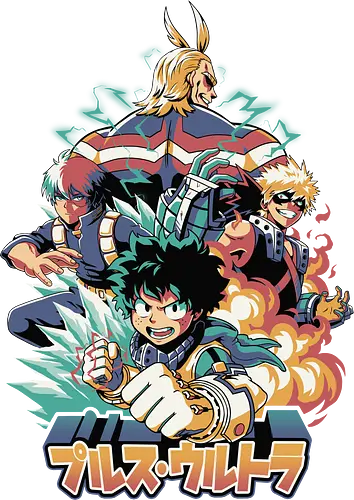 Go Beyond - academia, deku, allmight, anime, Academia