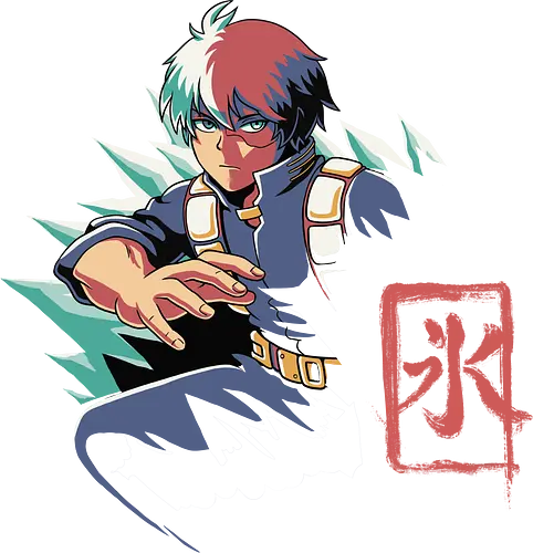 The Ice - MhA, academia, anime, manga, Shoto, shoto todoroki