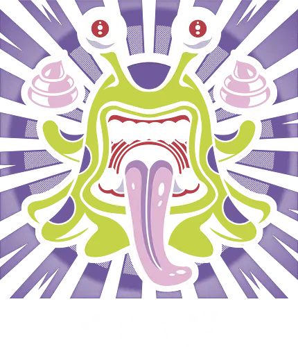 Sewers Slug - digital, monster, Poop