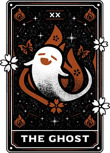 The Ghost Tarot Card - tarot