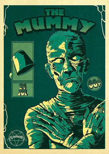 The Mummy - mummy, mumie, comic, cover