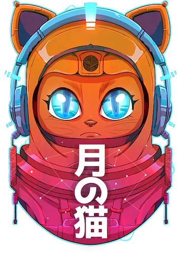 TEch_cat - cat, katze, space, weltraum