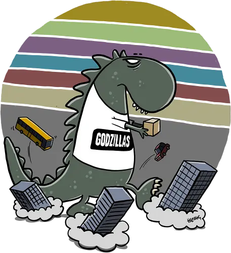 Gozillas - kaiju, gorilla