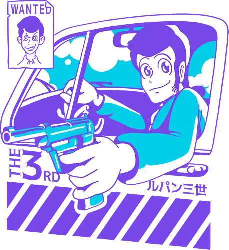 Gentleman Thief - Lupin, anime, manga, dieb, Lupin III Gentleman Thief - Lupin, anime, manga, dieb, Lupin III