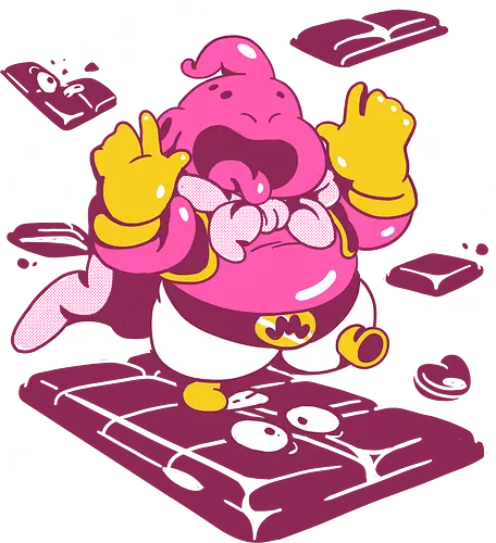 Chocolate Bm - dragon, ball, manga, anime, pink Chocolate Bm - dragon, ball, manga, anime, pink