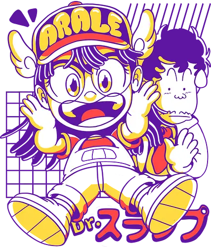 Android Girl - slump, arale, lucca, anime, manga