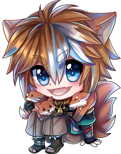 Gorou - Genshin, impact, gacha, gaming, chibi Gorou - Genshin, impact, gacha, gaming, chibi