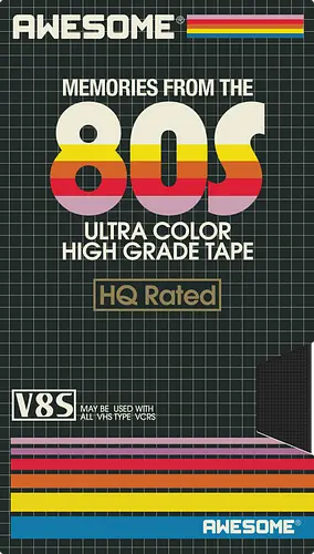 Awesome memories - VHS, Nostalgie, nostalgia, kassette, video, 80s, rad