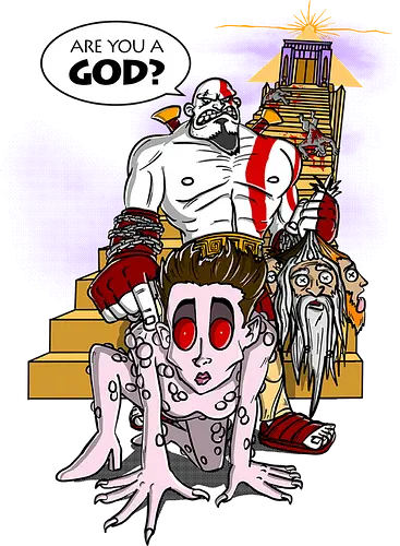 Are you a God? - god, war, mashup, gozer, buster, film, gaming