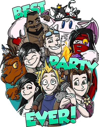 Best Party Ever! - ff7, gaming, party, Entourage, fun