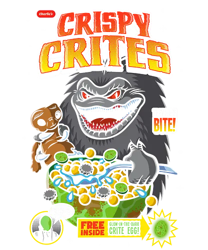 Crispy Crites - alien, retro, movie, critter