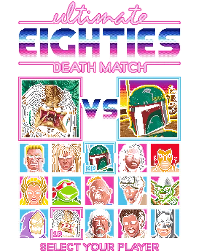 Eighties Death Match II - 80s, retro, pixelart