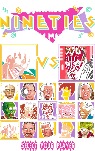 Nineties Dth Match III - pixelart, match, retro, 90s