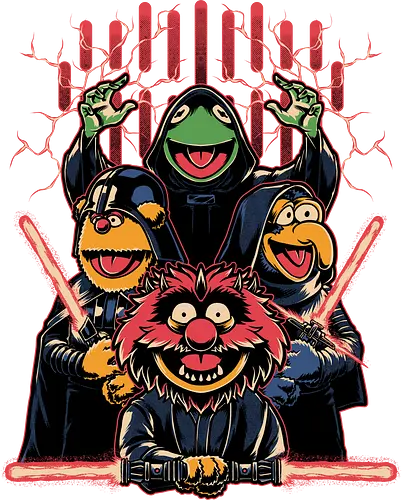 Evil Dark Puppets - puppet, space opera, mashup, evil