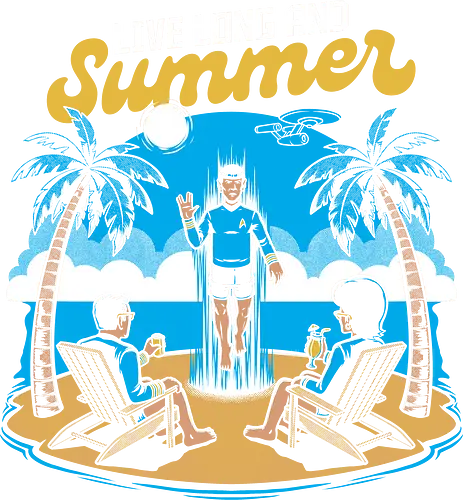 Live Long and Summer - science fiction, trek, stars