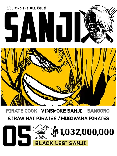 Pirate Chef - pirate, one, piece, anime, manga, koch Pirate Chef - pirate, one, piece, anime, manga, koch