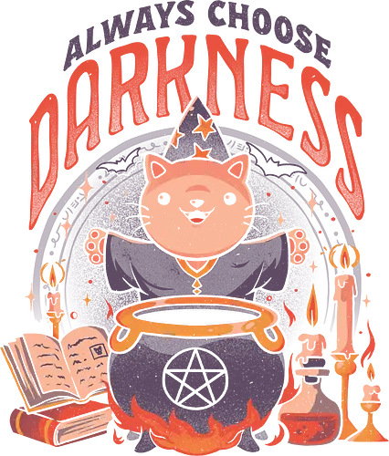 Always Choose DarkConsoles - witch, hexe, cat, katze, darkConsoles