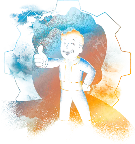 Rule of the Thumb - vault, boy, gaming, fallout, nuclr Rule of the Thumb - vault, boy, gaming, fallout, nuclr