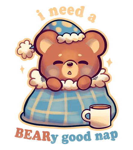 Beary Good Nap - bär, nap, schlafen, bear