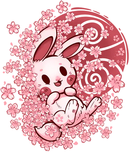 Spring Blossom Bunny - bunny, kaninchen, spring, hanami, sakura, kirschblüte